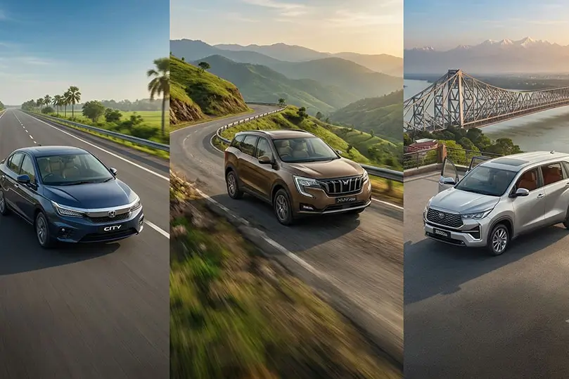 Best Comfortable Car for Long Road Trips in India – SUV vs Sedan vs Van Guide