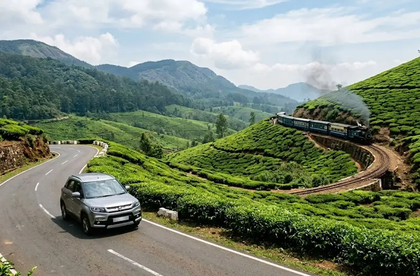 Coimbatore to Ooty Road Trip by Private Car | Nilgiri Hills & Tea Garden Guide