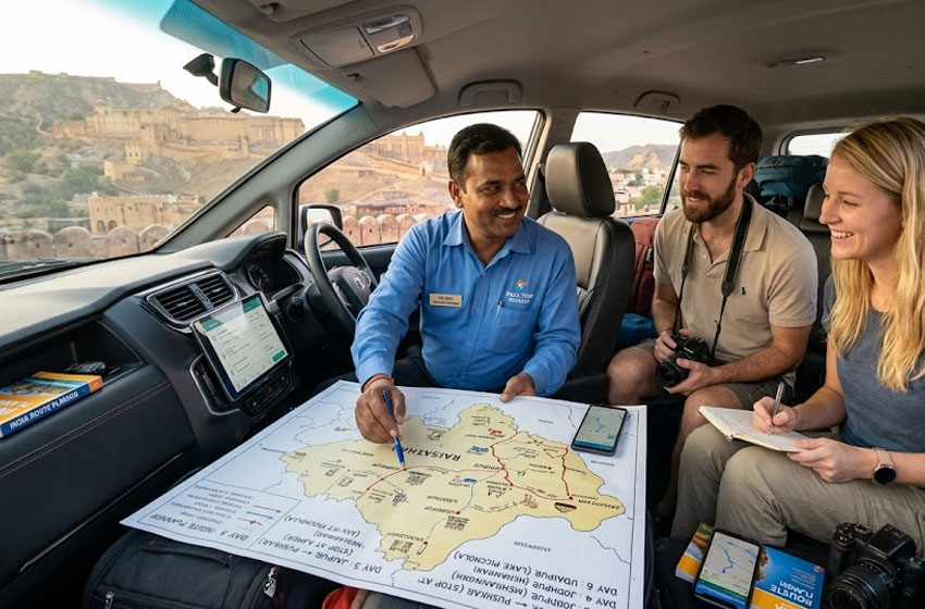 How India Trip Driver Plans Your Custom Itinerary | Behind the Scenes Guide