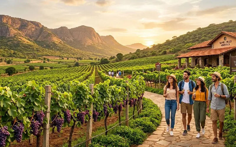 South India Wine Trail – Nashik to Nandi Hills Vineyard Tour
