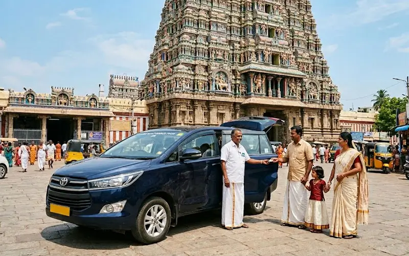 Tamil Nadu Temple Tour by Car with Driver